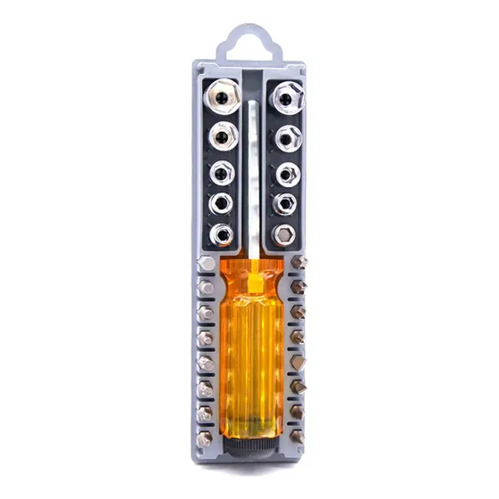 Juego Destornilladores 28 Dados Piezas Security Tienda