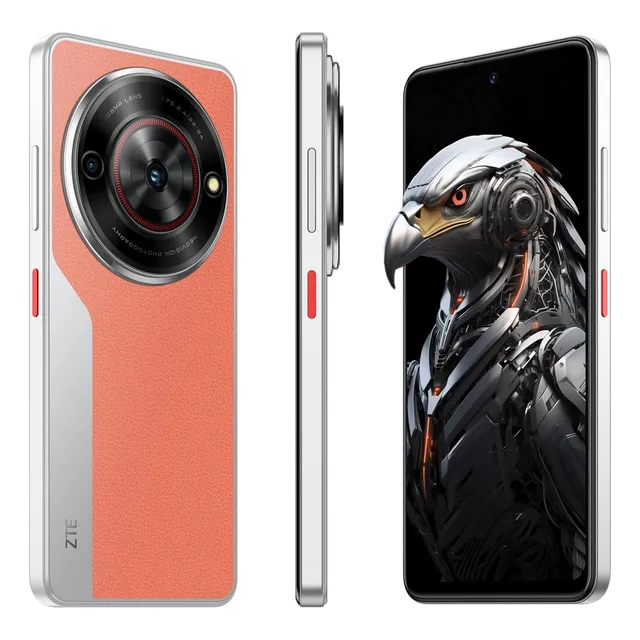 Zte Smartphone Focus 256 Gb + 4 Gb Ram Desbloqueado Naranja