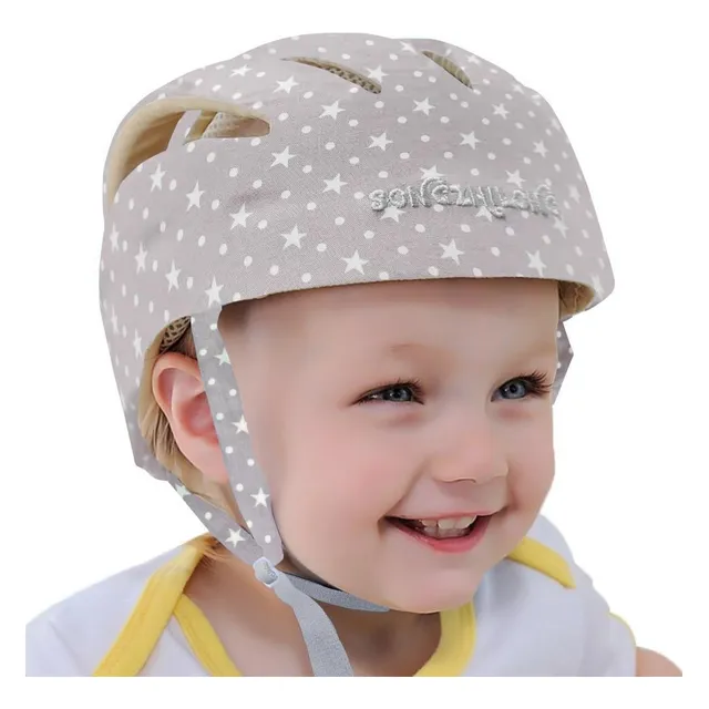 Casco Protector Bebe Anti Golpes Ajustable Colores