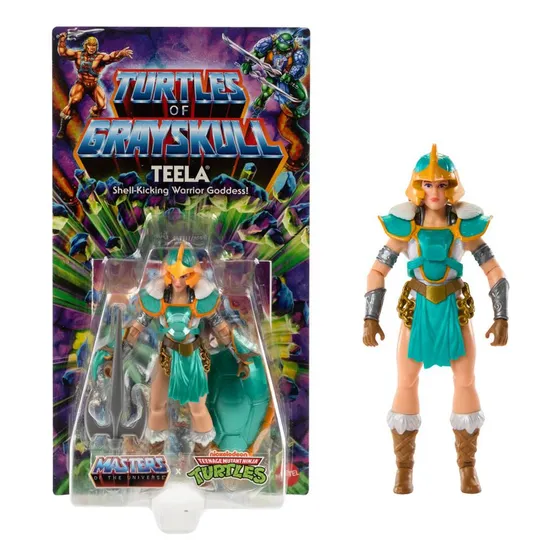 Figura Teela Master Of The Universe Turtles Of Grayskull