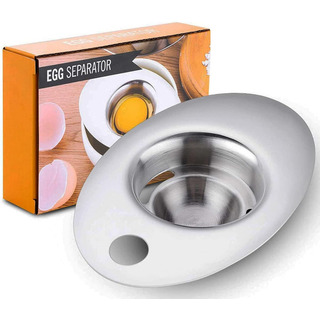 Separador De Huevos De Acero Inoxidable - Separador De Clara Separador De Huevos De Acero Inoxidable - Separador De Clara