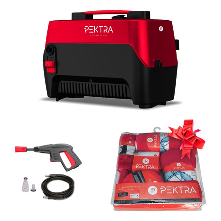 Hidrolavadora Portátil 1200w Presión Pektra + Set Limpieza Hidrolavadora Portátil 1200w Presión Pektra + Set Limpieza