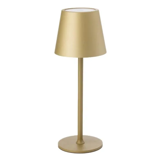 Lampara De Mesa Oro