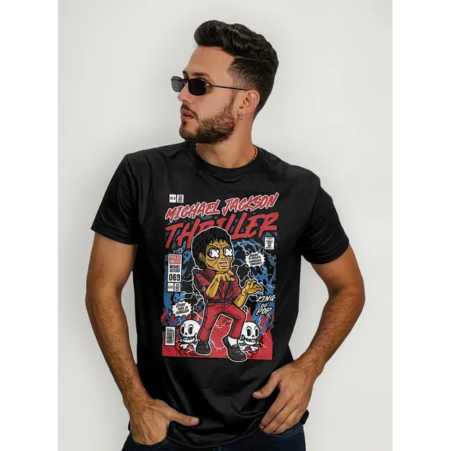 Remera Michael Jackson Funko Thriller Retro Pop