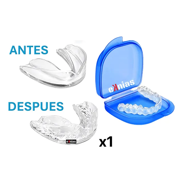 Protector Bucal Bruxismo Desgaste Dental Moldeable