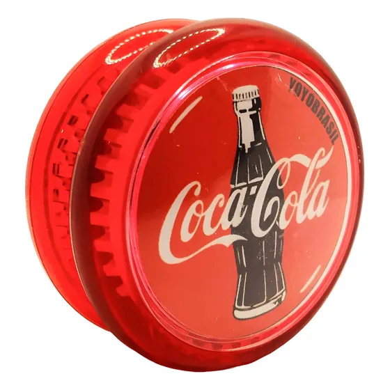 Yoyo (ioio,yo-yo) Profissional De Rolamento Coca Pepsi Fanta Cor Vermelho/coca-cola Slim