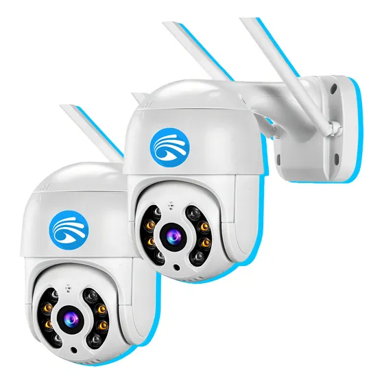 Câmera Externa Ip Prova D'água Infravermelho Externa Wifi Hd Cor Branco