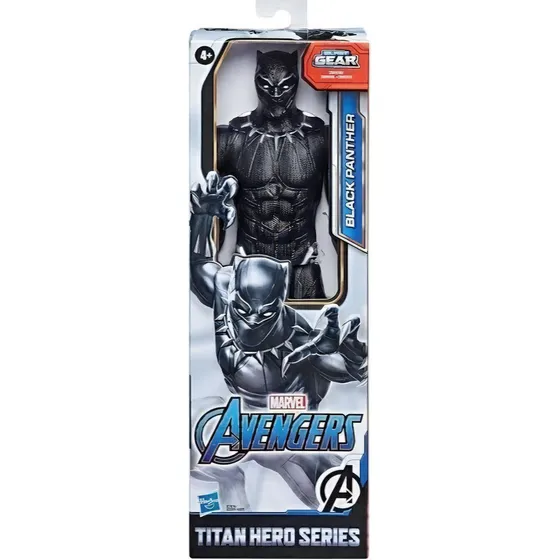 Figura De Black Panther Titan Hero Series Blast Gear