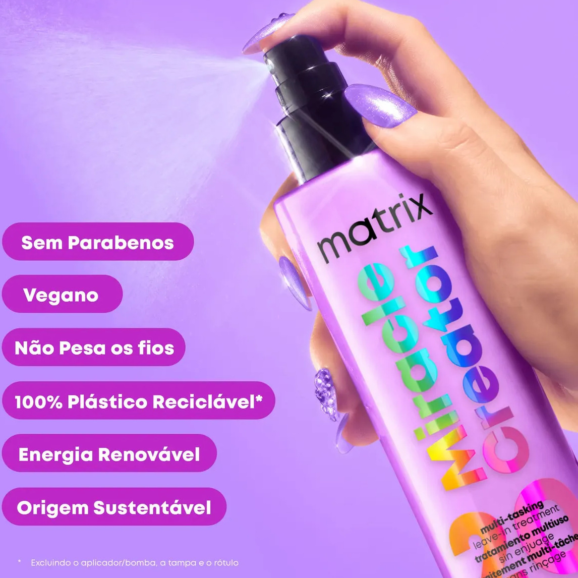 Protetor Térmico Capilar Matrix Miracle Creator 190 ml