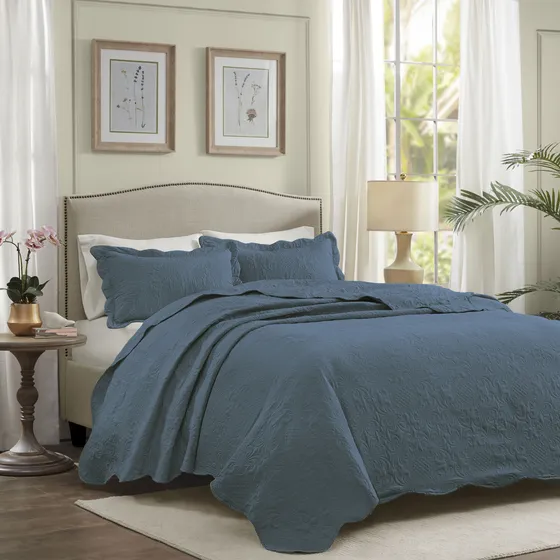 Colcha Matelasse Queen Jolitex Dyuri Cores 3pçs 240x260cm