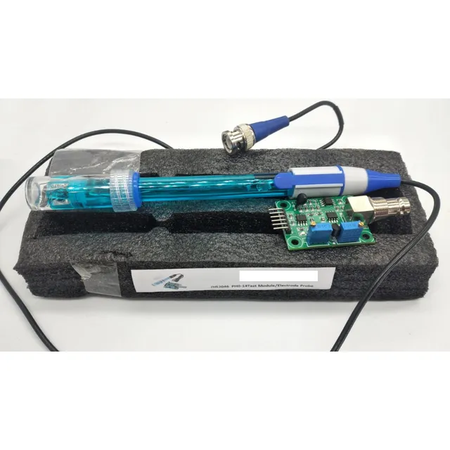 Medidor Ph 0a14 Sonda Tarjeta Ph4502c Corrección Temperatura