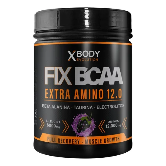 Fix Bcaa Extra Amino 300grs 30 Servicios Xbody Evolution