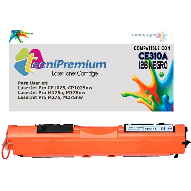 Toner Generico 126 Impresora  Cp1025 Cp1025nw M175a Ce310a