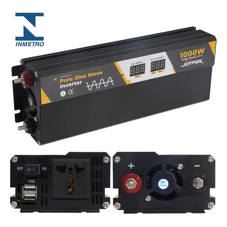 Joyfox Inversor Energia Onda Senoidal Pura 1000w Pico 2000w 12v Para 220v 60hz Usb Conversor Transformador Tensão