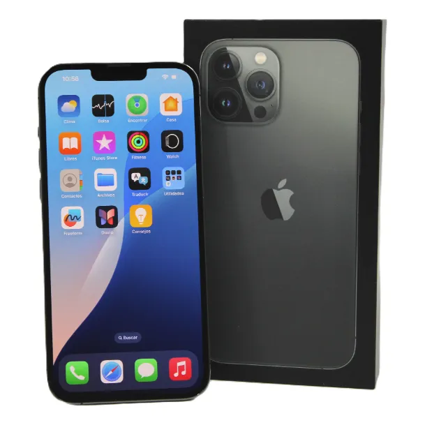 Apple Iphone 13 Pro Max 256 Gb - Grafito Desbloqueado, Usado Grafito