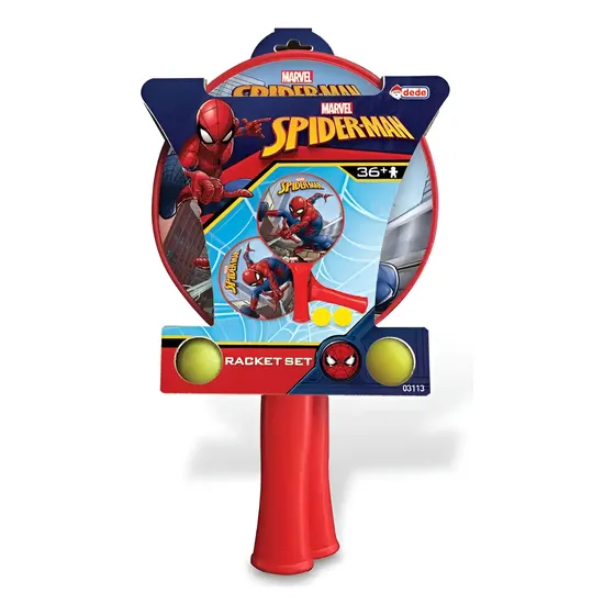 Set De Raquetas De Playa Con Pelotas Spiderman