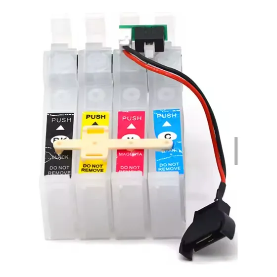 Cartucho Recargable 196 197 Para Epson Con Chip Reseteable
