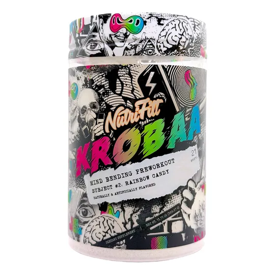 Suplemento En Polvo Nutrifitt Pre Entreno Pre Entrenamiento Sabor Caramelo De Colores X 390g