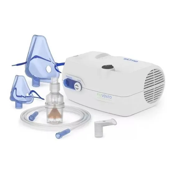 Nebulizador A Pistón Silfab Con Aspirador Nasal N26 Piuvento