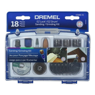 Kit Dremel 686aa Lijar Y Esmerilar De 18pz Ez-lock 28403390 Kit Dremel 686aa Lijar Y Esmerilar De 18pz Ez-lock 28403390
