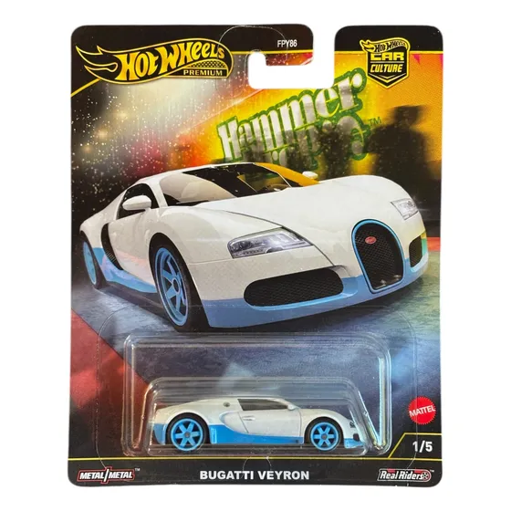 Hotwheels Premium Bugatti Veyron Hammer Drop (2025)