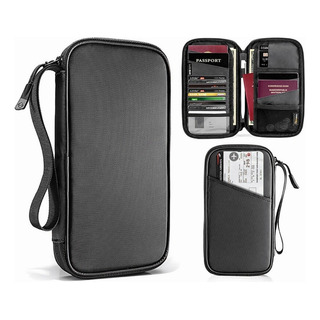 Cartera Porta Funda Pasaporte Documentos Visa Bolsa De Viaje Cartera Porta Funda Pasaporte Documentos Visa Bolsa De Viaje