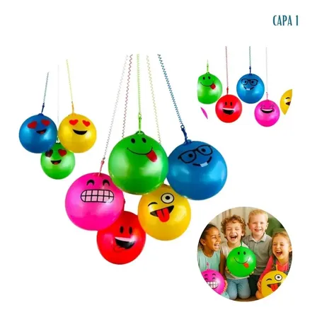 Kit 10 Bolas De Vinil 23 Cm Brinquedo Infantil Festa Atacado