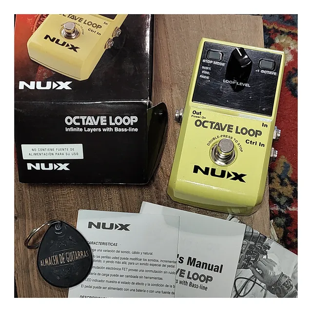 Pedal De Loop Y Octavador Nux Octave Loop Digitech Boss