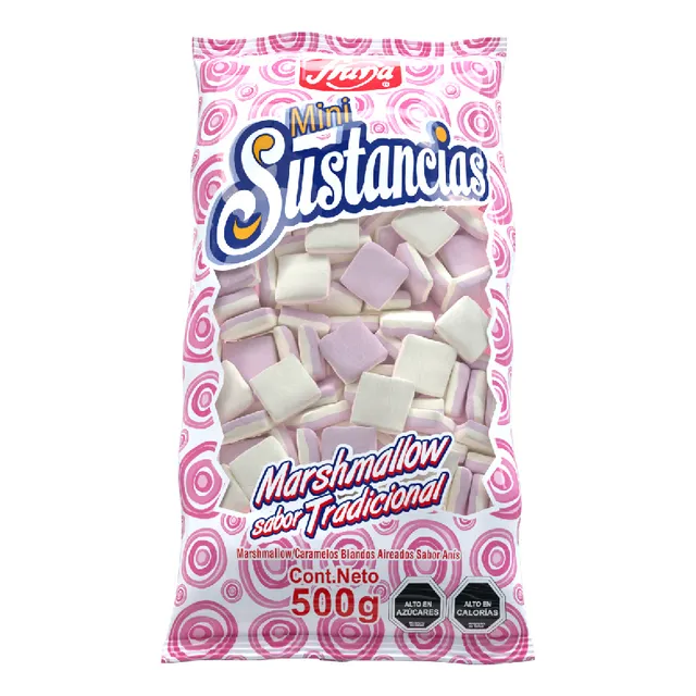Marshmallows Mini Sustancias Fruna Bolsa 500gr