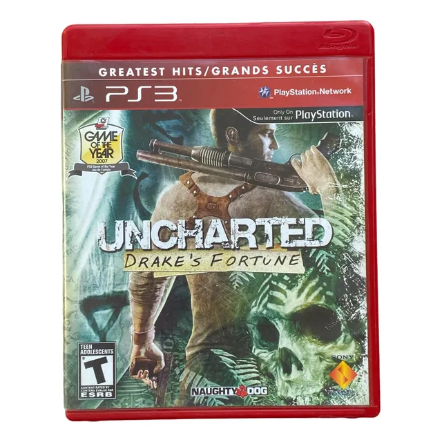 Uncharted: Drake's Fortune  -  Ps3  -  Disco Físico