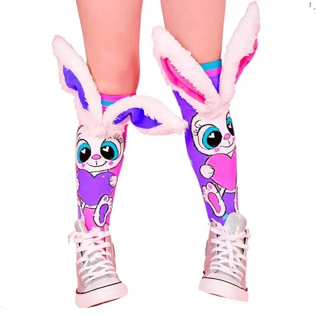 Medias De Conejito Divertido De Niña
