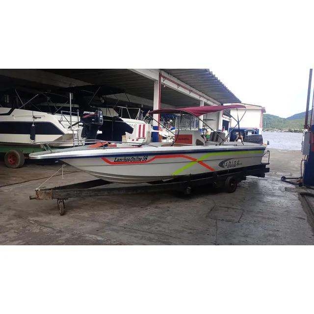 Lancha 20 Pés ( Ub) Motor Jhonson 70 Hp
