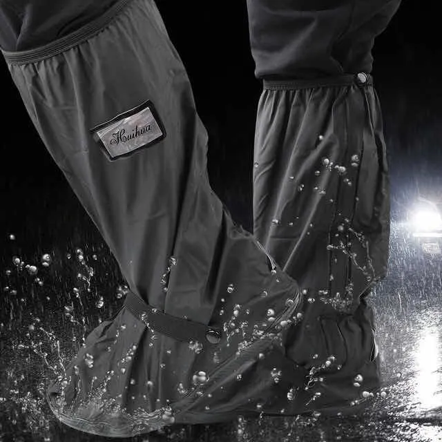 Botas Impermeables Antiresbalante Protección Motorizado
