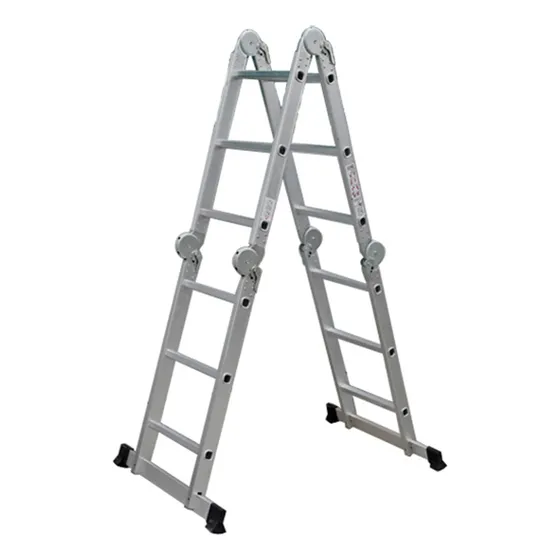 Escalera Articulada Plegable Aluminio 4,60 Mt 16 Peldaños