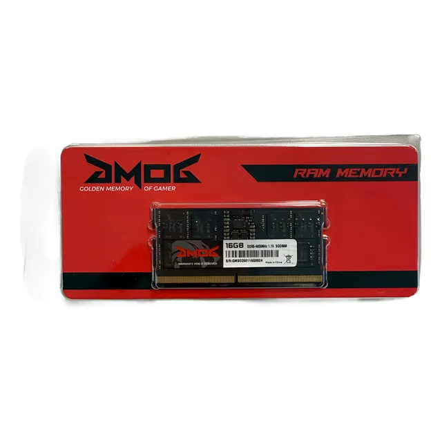 Memoria Ram Ddr5 16gb 4800mhz Amog Color Negro Sodimm