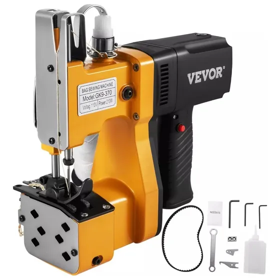 Cosedora De Sacos Industrial 110v Portatil 1000rpm 210watts