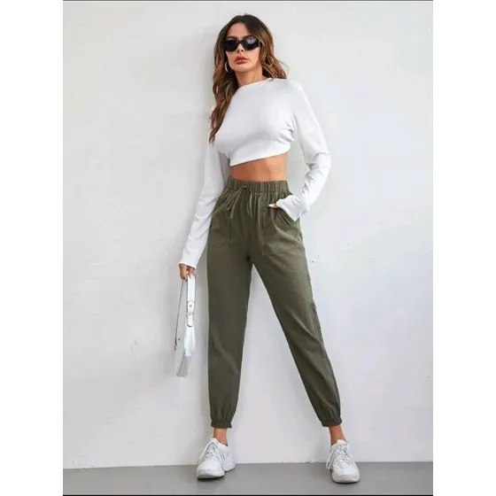 Pantalon Tipo Jogger De Dama