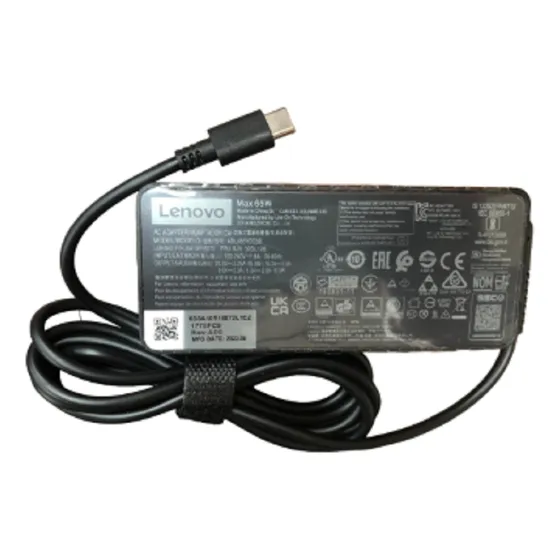 Cargador Original Lenovo Thinkpad L14 Gen 5a10w86303 Usb-c 2 Negro