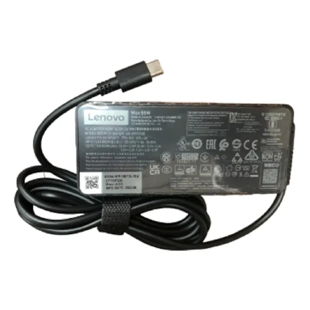 Cargador Original Lenovo Adlx65ylc3a Adlx65ylc2d Usb-c 20v Negro