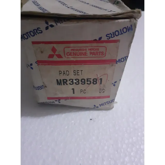 Mr389581 Pastillas De Fren Lancer Sigma Galant (traseras)