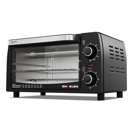 Horno Eléctrico He-105ng 10lts Color Negro