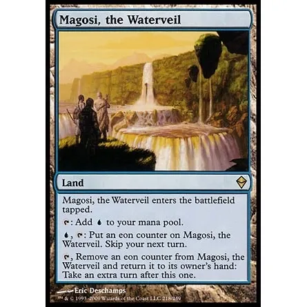Magic: Magosi, The Waterveil, Tierra Rara. Exp. Zendikar