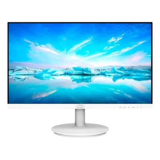 Monitor Philips 22 Led Full Hd 221v8lw 75hz Branco