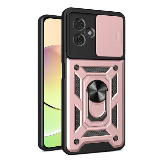 Case Motorola Moto G54 /  Protector Camara, Soport Mágnetico