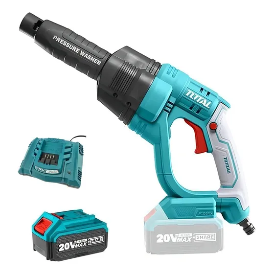 Hidrolavadora Inalámbrica 20v 24.8bar Total Color Turquesa