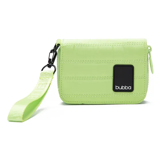 Monedero Bubba Essentials Desconocido Con Diseño Liso Color Verde De Cuero Sintético