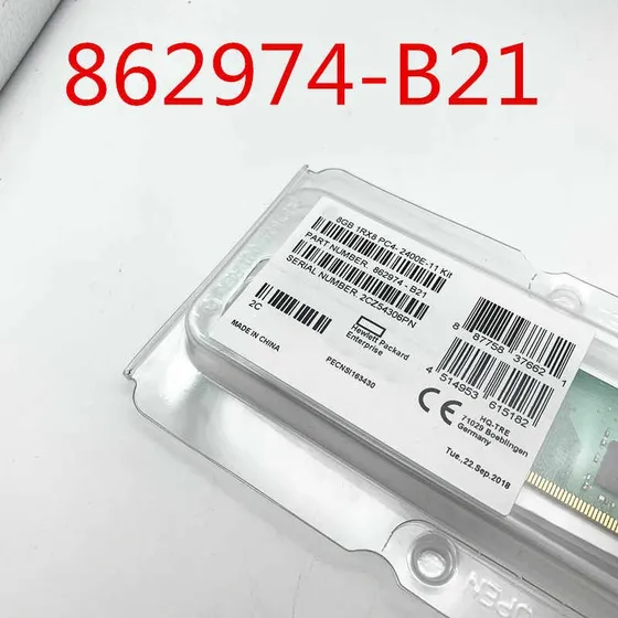 Memoria Original Hp Servidor 8gb Ddr4 2400 Mhz 862974-b21 L