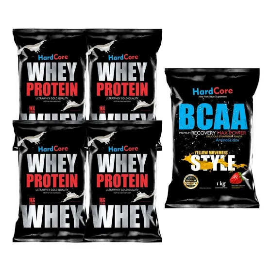 100 Servicios 4k Whey Protein + 1k De Bcaa 