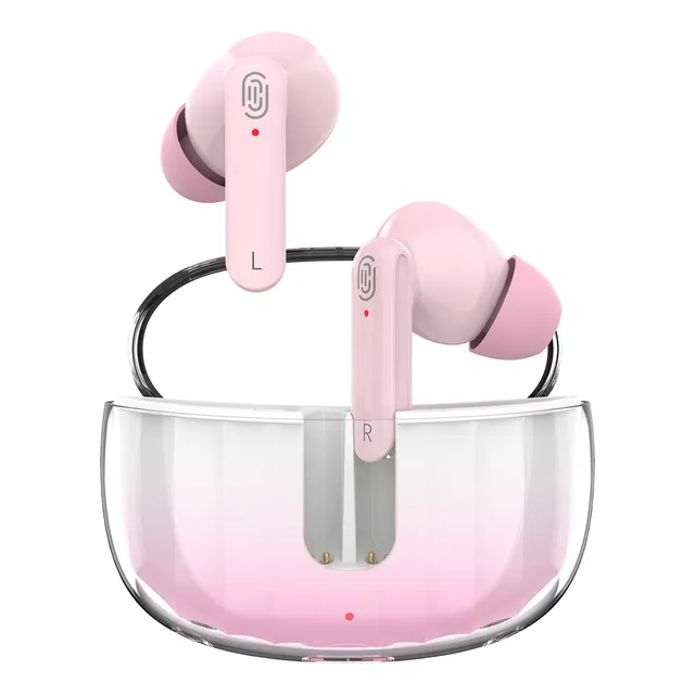 Audífonos Bluetooth In Ear Para iPhone Android Kbod Tws C25 Rosa