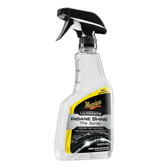 Meguiars G250816 Ultimate Insane Shine Tire Spray Llantas Color Agua